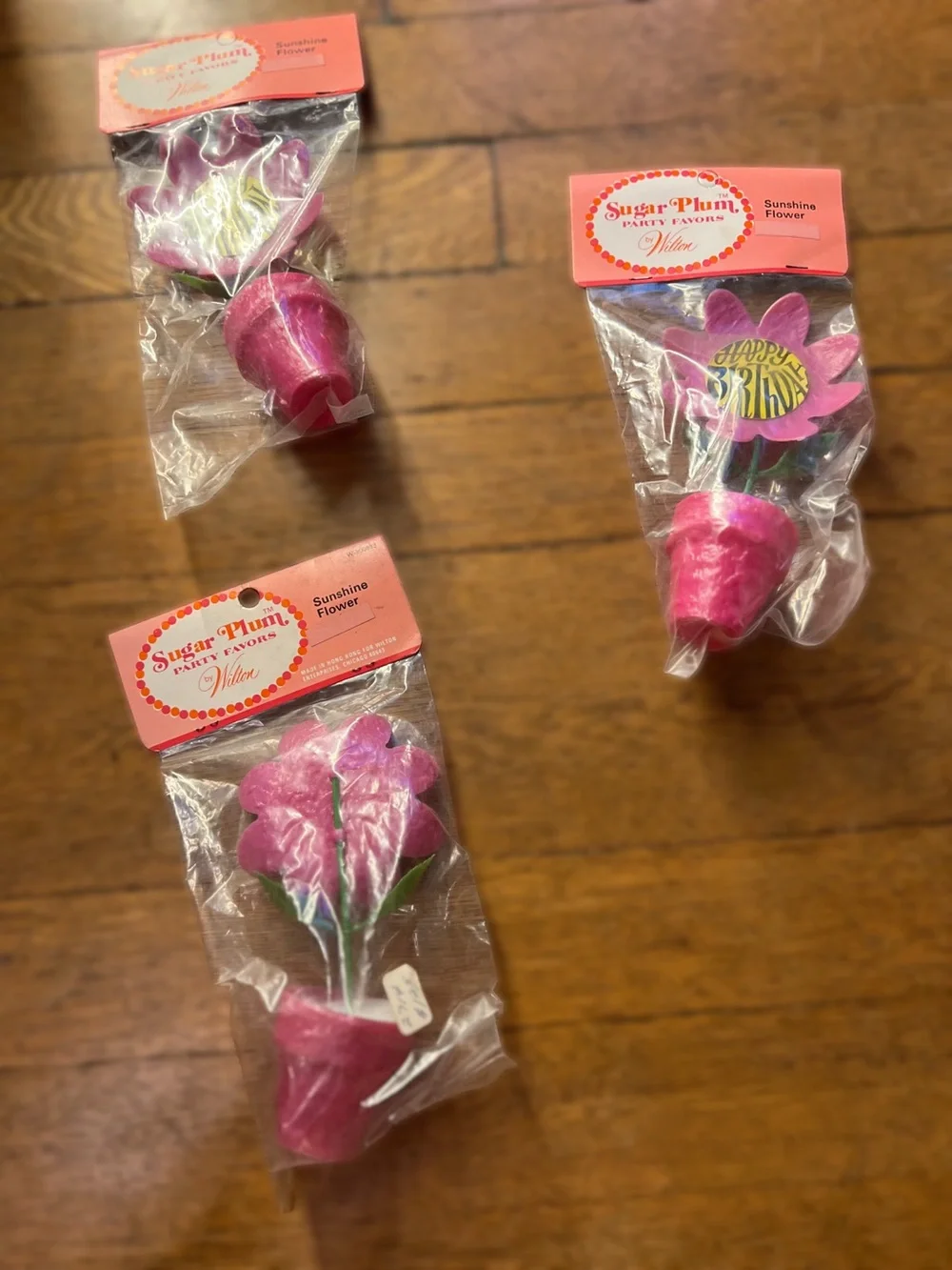 Wilton Sugar Plum Party Favors - Sunshine Flower (3ct.)